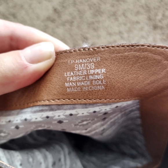 Lucky Brand hanover grey suede zipper boots sz 9 - Picture 9 of 10